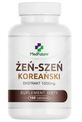 MedFuture Żeń-szeń koreański 1000mg - 120 tabl.