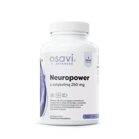 Osavi Neuropower z Cytykoliną - 250mg - 90 kaps. vegan
