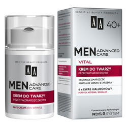 Men Advanced Care Vital 40+ krem do twarzy przeciwzmarszczkowy 50ml