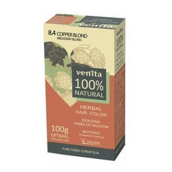 Ziołowa farba do włosów 8.4 Miedziany Blond