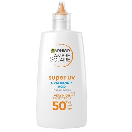Ambre Solaire Super UV fluid ochronny do twarzy przeciw przebarwieniom SPF50+ 40ml