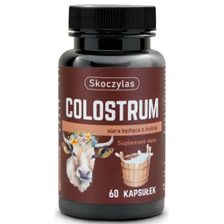 Skoczylas Colostrum siara bydlęca z inuliną 60 kaps.