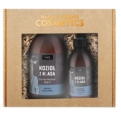 Kozioł z Klasą zestaw żel pod prysznic 500ml + balsam po goleniu 150ml