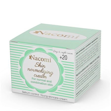 Nacomi Krem Normalizujący 20+ 50Ml