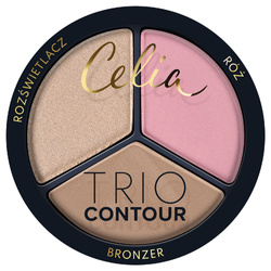 Trio Contour zestaw do konturowania twarzy w pudrze 01