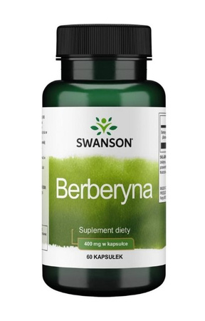 Swanson Berberine 400 Mg 60 K Obniża Poziom Cukru