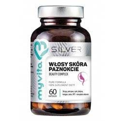Myvita Silver Włosy, Skóra, Paznkcie 60 kaps.