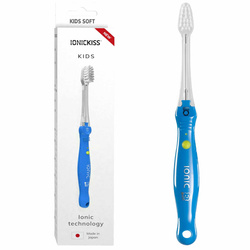 IONICKISS KIDS SZCZOTKA MANUALNA NIEBIESKA JONOWA