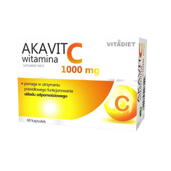 Vitadiet Akavit Witamina C 1000 Mg 60 K Odporność
