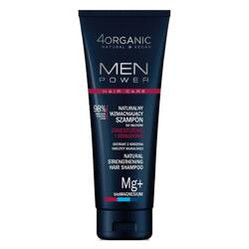 4organic - Men Power Naturalny szampon do włosów zagęszczenie i odbudowa 250ml
