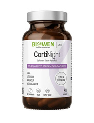 Biowen CortiNight ekstrakty roślinne i witaminy 60 kaps.