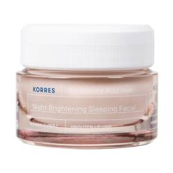 Apothecary Wild Rose Night-Brightening Sleeping Facial rozświetlający krem do twarzy na noc 40ml