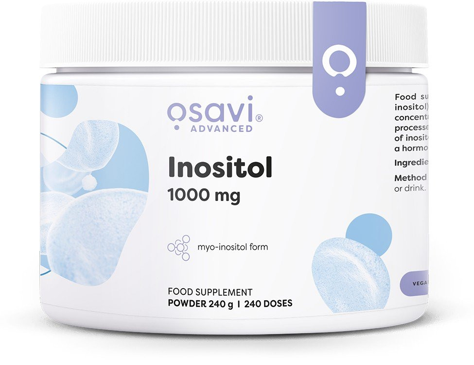 Инозитол Osavi Inositol Powder, 1000 мг, порошок, 240 г