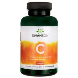 Swanson Witamina C Z Dziką Różą 1000 Mg 90 K