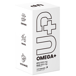 UP Health Omega+ suplement diety 120 kaps.