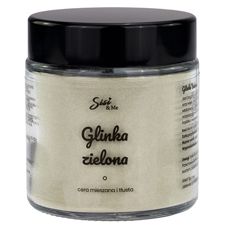 Glinka zielona cera mieszana i tłusta 100g