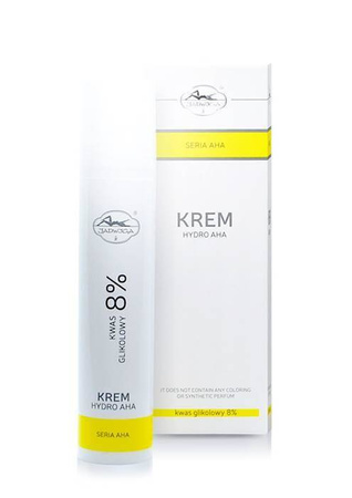 Seria Aha krem hydro aha z kwasem glikolowym 8% 
