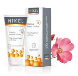 NIKEL, Odżywczy krem do twarzy z Różą, 50ml