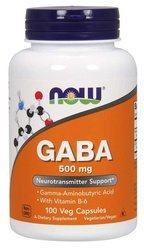 GABA 500 mg z WITAMINĄ B6 100 kapsułek