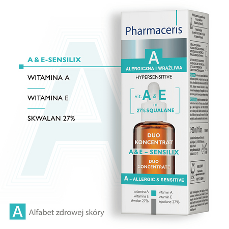 Pharmaceris A A&E-Sensilix Duo koncentrat z witaminami A i E 30 ml