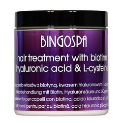 Bingospa Kuracja do włosów z biotyną kwasem hialur