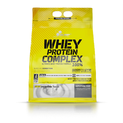 Olimp Whey Protein Complex 100% odżywka białkowa izolat  i koncentrat 2,27 kg smak wanilia