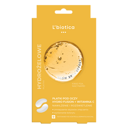 L'biotica Hydrożelowe płatki pod oczy z Witaminą C 1 para