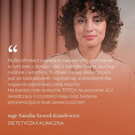 MyBestProtect suplement diety na odporność malinowy 250 ml