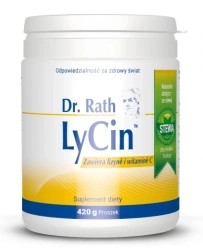 Dr Rath Lycin™ Lizyna + Witamina C w proszku 420g smak pomarańcza