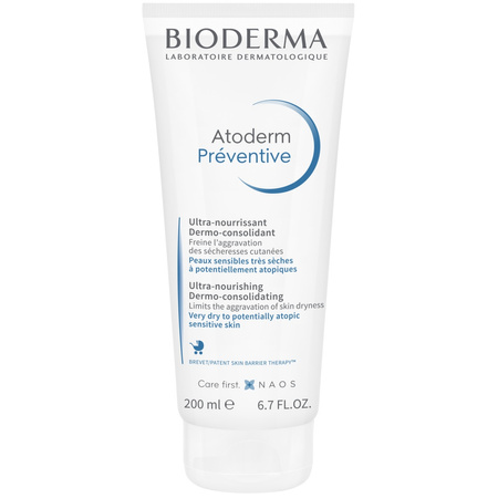 Naos − Bioderma atoderm preventive, krem − 200 ml