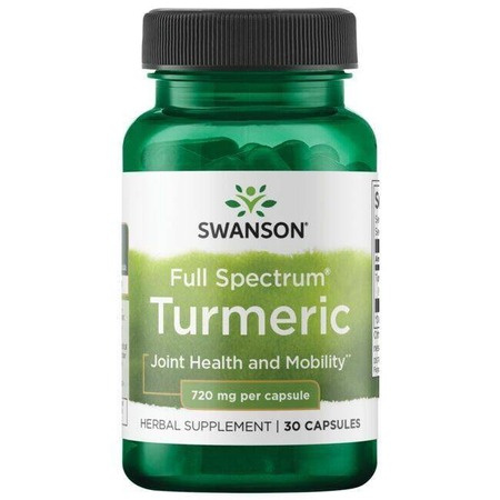 Swanson Turmeric Kurkuma 720 Mg 30 K