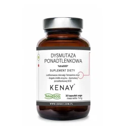 KENAY Dysmutaza ponadtlenkowa TetraSOD® na wsparcie ochrony antyoksydacyjnej i ochrony komórek przed stresem oksydacyjnym 30 kaps.