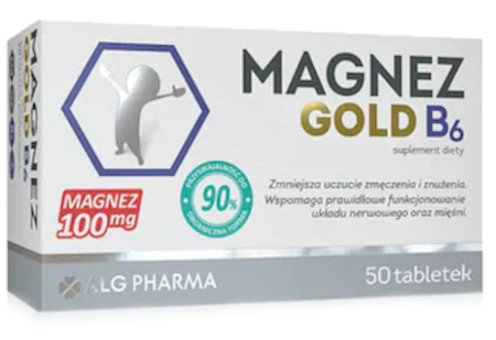 Alg Pharma Magnez Gold B6 50 tabl.