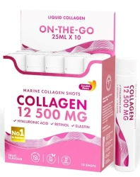 Swedish nutra Marine Collagen 12 500 mg kolagen do picia Shots 25 ml x 10