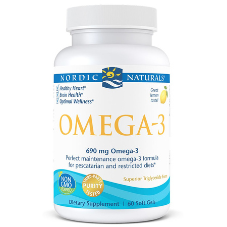 Nordic Naturals Omega-3 60 Kaps