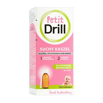 Petit Drill syrop na suchy kaszel 125 ml