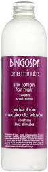 Bingospa Jedwabne Mleczko Do Włosów 280 G