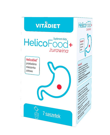 Vitadiet Helicofood 7 Sasz. Jelita, Wrzody Żołądka