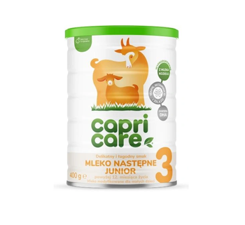 Capricare junior 3 mleko kozie następne 400 g