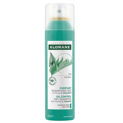Klorane, Seboregulujący szampon suchy z wyciągiem z pokrzywy 150 ml