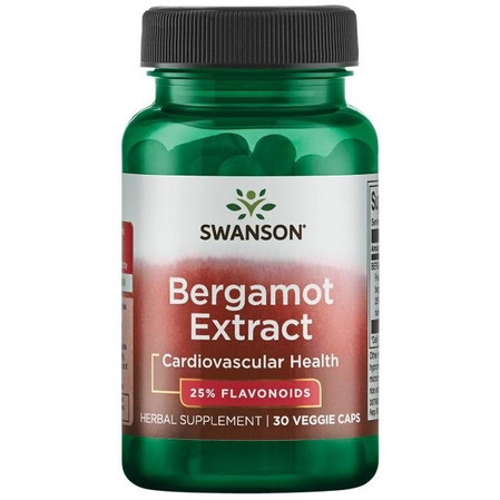 Swanson Bergamot Extract 500 mg na wspiercie zdrowie układu krążenia30 kaps.