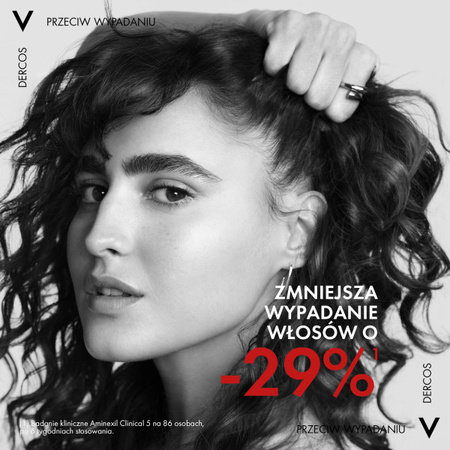 Vichy Aminexil Clinical 5 wypadanie włosów 21 ampułek