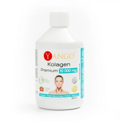 Yango Premium Kolagen 10 000 mg z kwasem hialuronowym + witaminami + krzem 500 ml