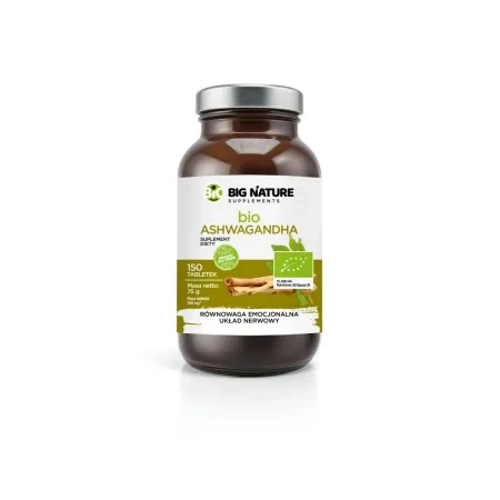 Big Nature bio Ashwagandha 150 tabl.