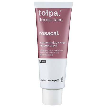 tołpa dermo face rosacal. wzmacniający krem regenerujący, NOC 40 ml