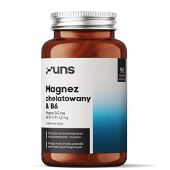 UNS Magnez chelatowany & B6 90 kaps.