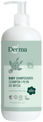 Derma Eco Baby mydło i szampon do ciała 500ml