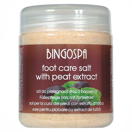 Bingospa − Sól do zimnych stóp z borowiną − 550 g