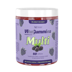 Noble Health VitaGummies Multivitamin w żelkach smak owoce leśne 60 szt.