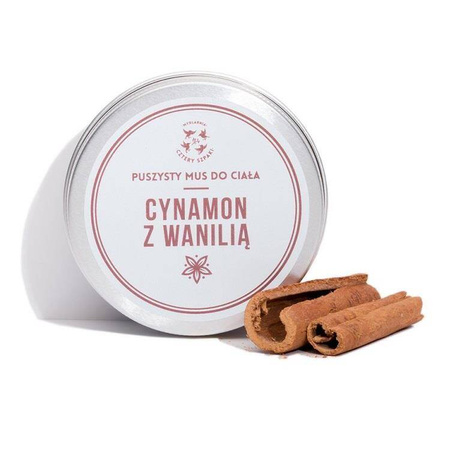 Mydlarnia Cztery Szpaki - Mus do ciała. Cynamon z wanilią - 150 ml